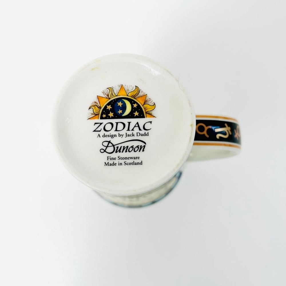 Dunoon scottish Fine Stoneware libra Zodiac Lrg mug Art Design artist JACK DADD - Picture 7 of 8